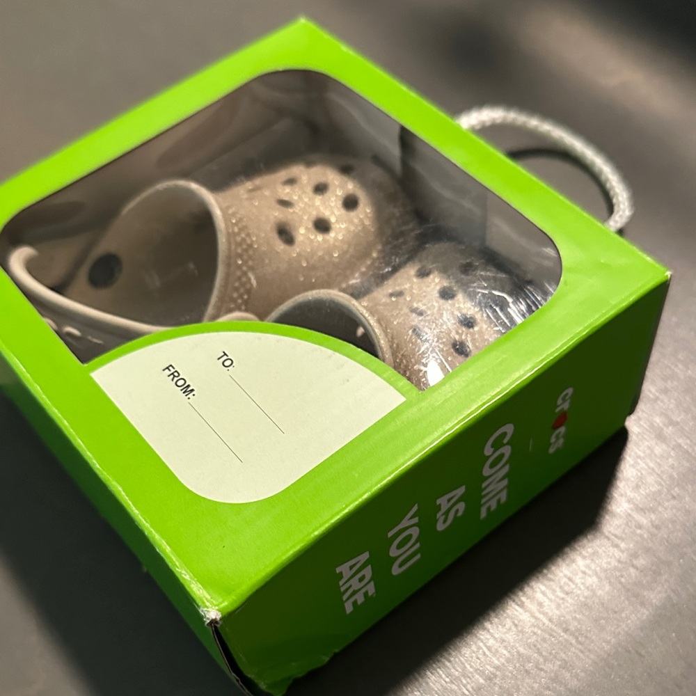 CROCS Baby Gold Clogs